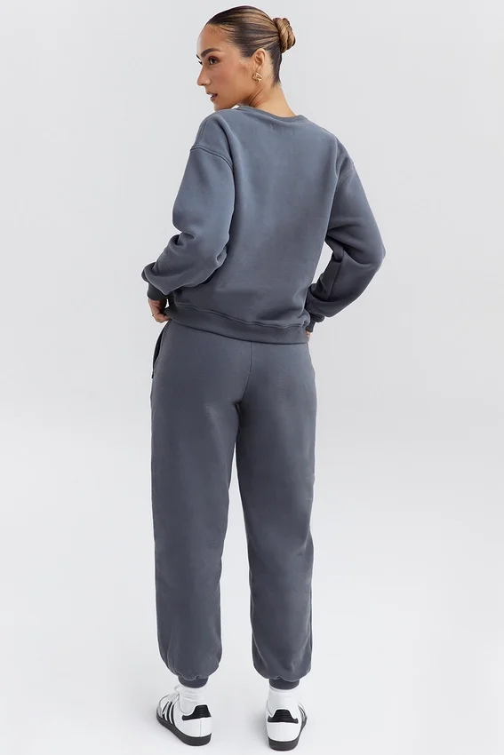 Coast Slate Fleece Back Jogging Trousers Coast Slate Fleece Back Jogging Trousers