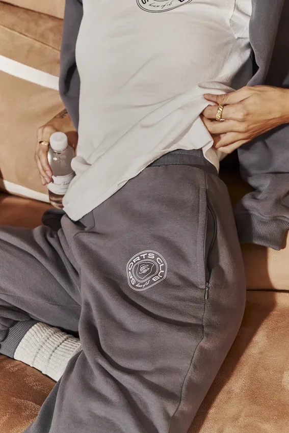 Coast Slate Fleece Back Jogging Trousers Coast Slate Fleece Back Jogging Trousers