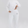 Coast White Fleece Back Jogging Trousers Coast White Fleece Back Jogging Trousers