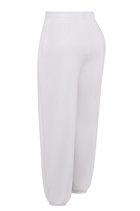 Coast White Fleece Back Jogging Trousers Coast White Fleece Back Jogging Trousers