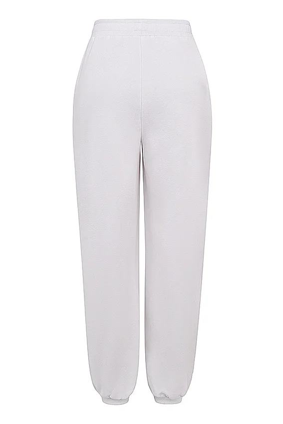 Coast White Fleece Back Jogging Trousers Coast White Fleece Back Jogging Trousers