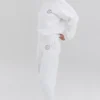 Coast White Fleece Back Jogging Trousers Coast White Fleece Back Jogging Trousers