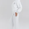 Coast White Fleece Back Jogging Trousers Coast White Fleece Back Jogging Trousers