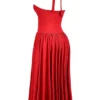 Coquette Scarlet Halter Midi Dress Coquette Scarlet Halter Midi Dress