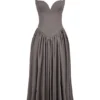 Coquette Smoke Halter Midi Dress Coquette Smoke Halter Midi Dress