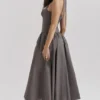 Coquette Smoke Halter Midi Dress Coquette Smoke Halter Midi Dress