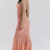 Cordelia Sorbet Lace Godet Maxi Dress Cordelia Sorbet Lace Godet Maxi Dress
