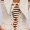 Cosette White Halter Neck Cotton Top Cosette White Halter Neck Cotton Top