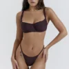 Cote D´Azur Cacao Thong Bikini Bottom Cote D´Azur Cacao Thong Bikini Bottom