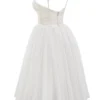 Countess French Dove Tulle Midi Dress Countess French Dove Tulle Midi Dress