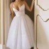 Countess French Dove Tulle Midi Dress Countess French Dove Tulle Midi Dress