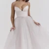 Countess French Dove Tulle Midi Dress Countess French Dove Tulle Midi Dress