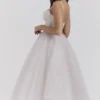 Countess French Dove Tulle Midi Dress Countess French Dove Tulle Midi Dress