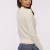 Daisie Ivory Wool + Cashmere Floral Embroidered Cardigan Daisie Ivory Wool + Cashmere Floral Embroidered Cardigan