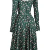 Delia Green Floral Print Midi Dress Delia Green Floral Print Midi Dress