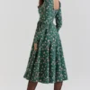 Delia Green Floral Print Midi Dress Delia Green Floral Print Midi Dress