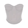Demi Grey Underwired Corset Demi Grey Underwired Corset