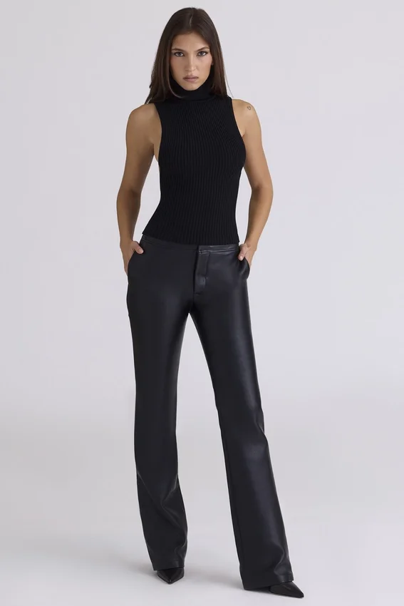 Dina Black Backless Top Dina Black Backless Top