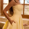 Dolly Lemon Cotton Flared Mini Sundress Dolly Lemon Cotton Flared Mini Sundress