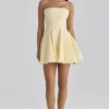 Dolly Lemon Cotton Flared Mini Sundress Dolly Lemon Cotton Flared Mini Sundress