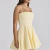 Dolly Lemon Cotton Flared Mini Sundress Dolly Lemon Cotton Flared Mini Sundress