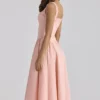 Dorothy Peach Cotton Midi Sundress Dorothy Peach Cotton Midi Sundress