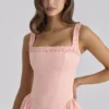 Dorothy Peach Cotton Midi Sundress Dorothy Peach Cotton Midi Sundress