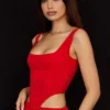 Edetta Scarlet Mesh Corset Edetta Scarlet Mesh Corset