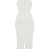 Eleanora Ivory Plunge Maxi Dress Eleanora Ivory Plunge Maxi Dress