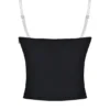 Eli Black & Off White Underwired Top Eli Black & Off White Underwired Top