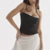 Eli Black & Off White Underwired Top Eli Black & Off White Underwired Top