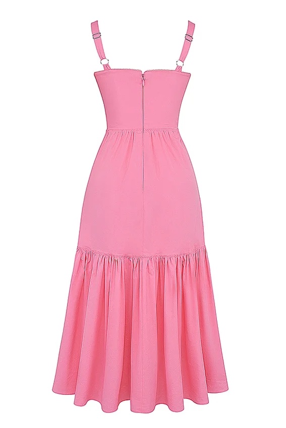 Elia French Pink Midi Sundress Elia French Pink Midi Sundress