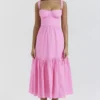 Elia French Pink Midi Sundress Elia French Pink Midi Sundress