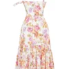 Elia Ivory Floral Midi Sundress