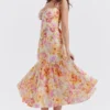 Elia Ivory Floral Midi Sundress