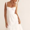 Elia White Broderie Anglaise Midi Sundress Elia White Broderie Anglaise Midi Sundress