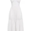 Elia White Broderie Anglaise Midi Sundress Elia White Broderie Anglaise Midi Sundress