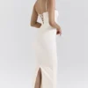 Elinor Cream Tea Frill Lace Midi Dress Elinor Cream Tea Frill Lace Midi Dress