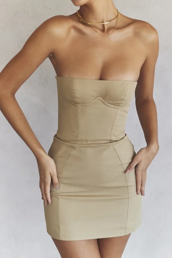 Elissa Stone Strapless Mini Dress Elissa Stone Strapless Mini Dress