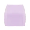 Elodie Orchid Satin Mini Skirt