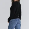 Emblem Black Cashmere + Wool Cardigan Emblem Black Cashmere + Wool Cardigan