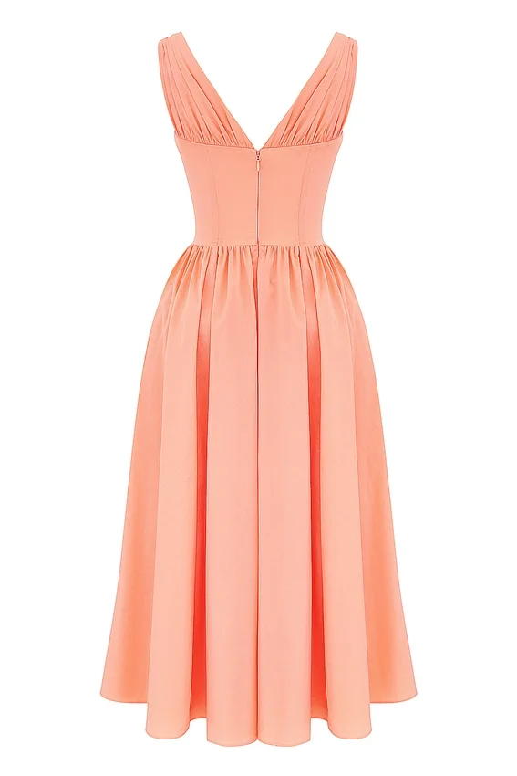 Emmelina Sorbet Cotton Corset Sundress Emmelina Sorbet Cotton Corset Sundress
