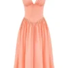 Emmelina Sorbet Cotton Corset Sundress Emmelina Sorbet Cotton Corset Sundress