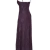 Esme Grape Lurex Chiffon Maxi Dress Esme Grape Lurex Chiffon Maxi Dress