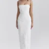 Eva White Floral Lace Maxi Dress Eva White Floral Lace Maxi Dress