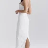 Eva White Floral Lace Maxi Dress Eva White Floral Lace Maxi Dress