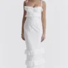 Eve White Broderie Maxi Dress Eve White Broderie Maxi Dress
