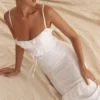 Eve White Broderie Maxi Dress Eve White Broderie Maxi Dress