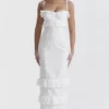 Eve White Broderie Maxi Dress Eve White Broderie Maxi Dress