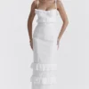 Eve White Broderie Maxi Dress Eve White Broderie Maxi Dress